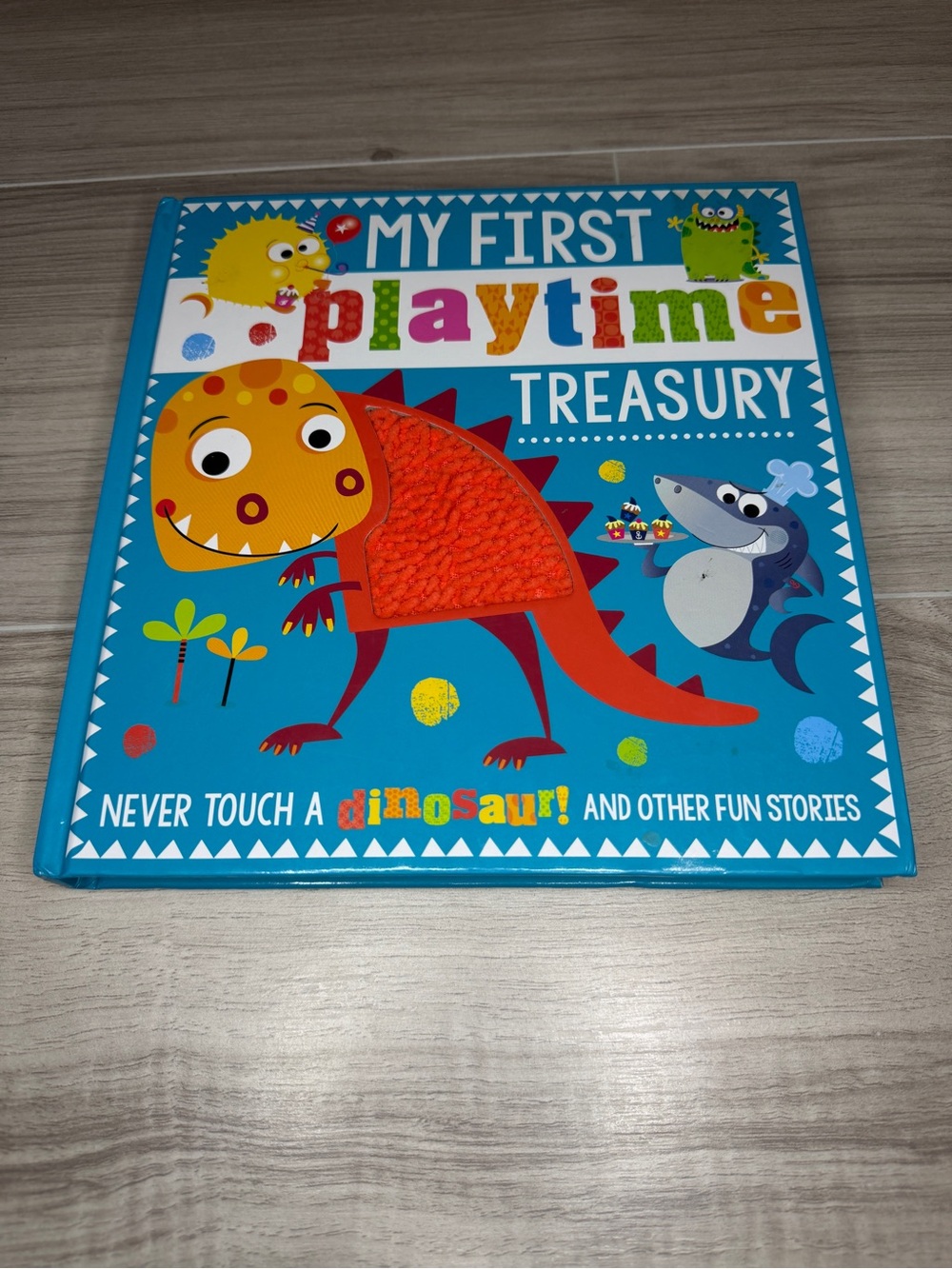 My First Playtime Treasury - Blue & Orange Dinosaur Board Book